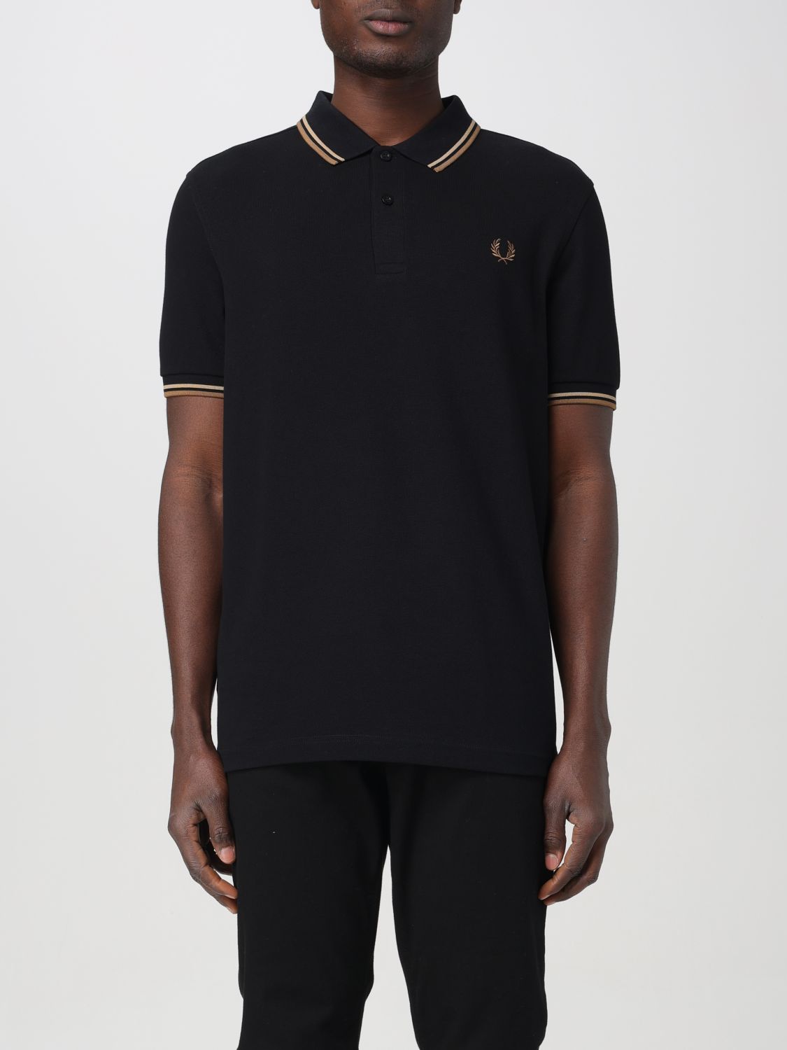 Fred Perry Polo Shirt  Men Color Black 1