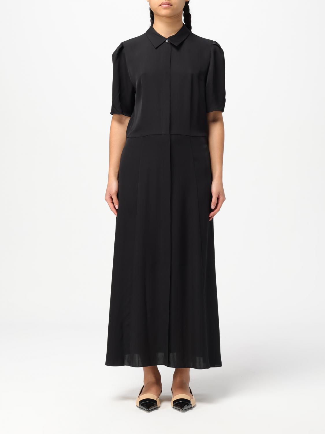 Dress THEORY Woman colour Black