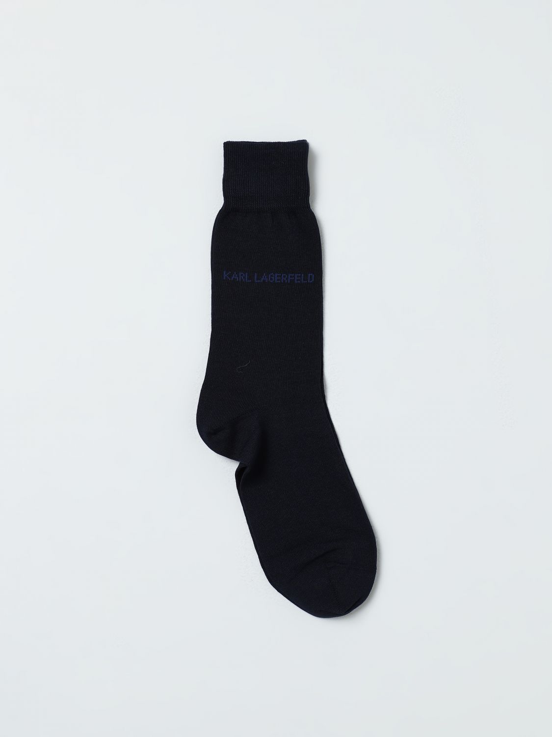 Shop Karl Lagerfeld Socks  Men Color Blue