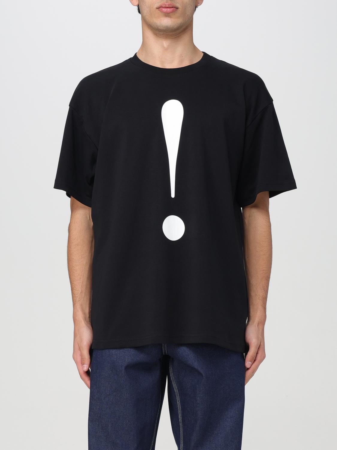 Shop Moschino Couture T-shirt  Men Color Black