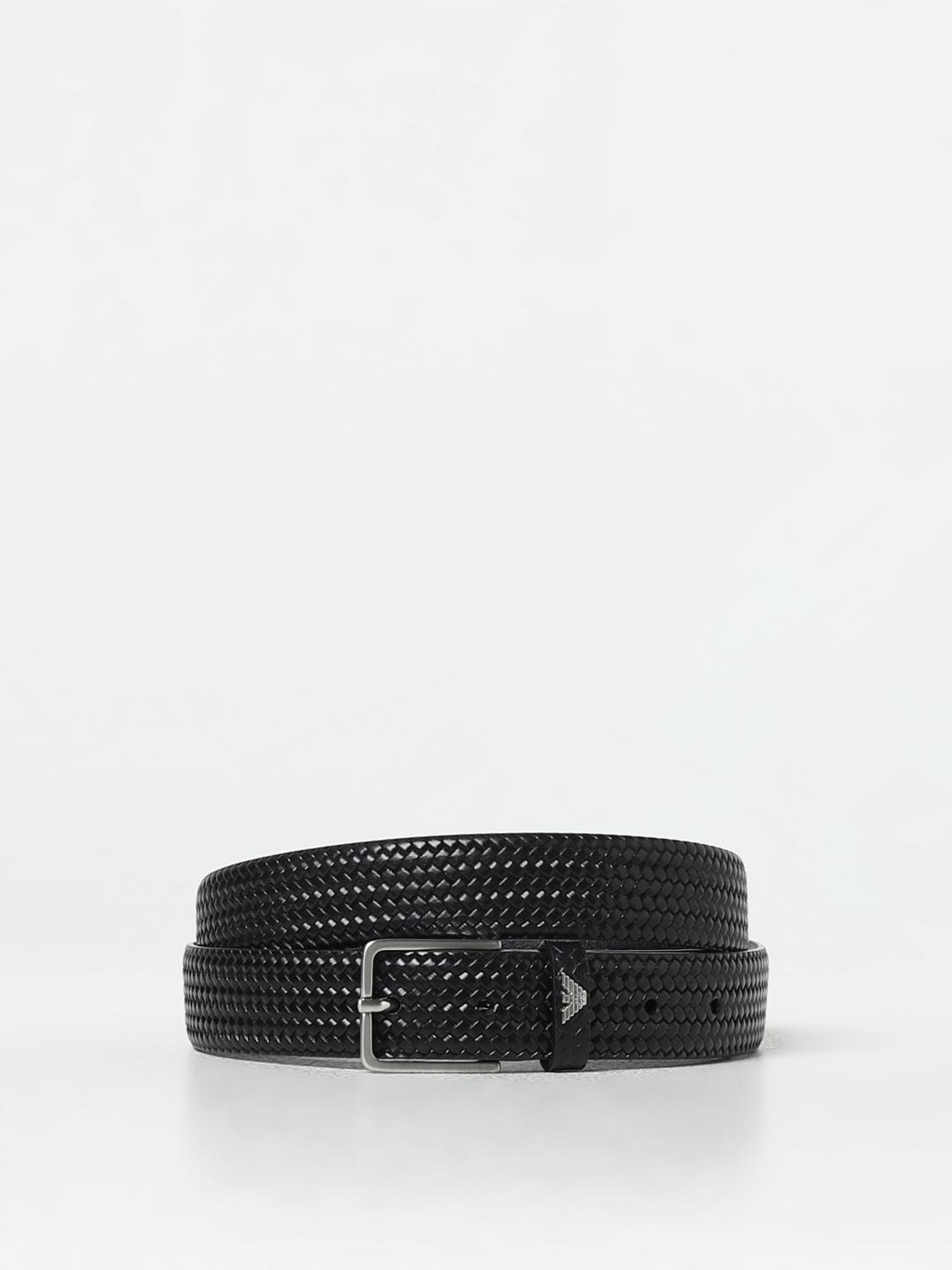 Belt EMPORIO ARMANI Men color Black