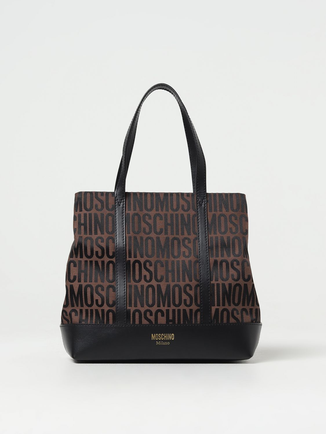 Shop Moschino Couture Shoulder Bag  Woman Color Brown