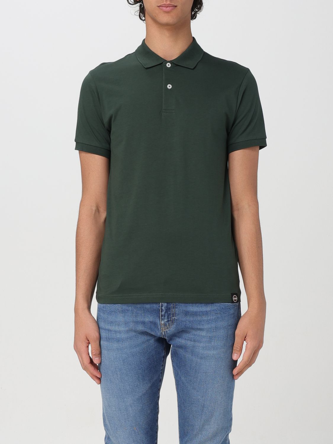 Shop Colmar Polo Shirt  Men Color Green