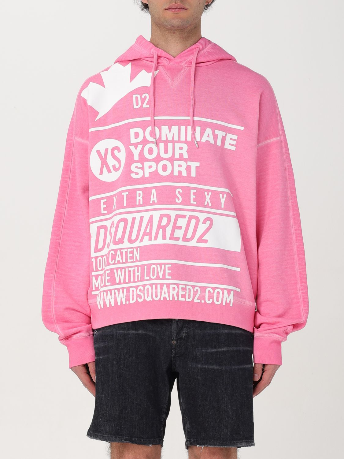 Dsquared2 Sweatshirt  Men Colour Pink