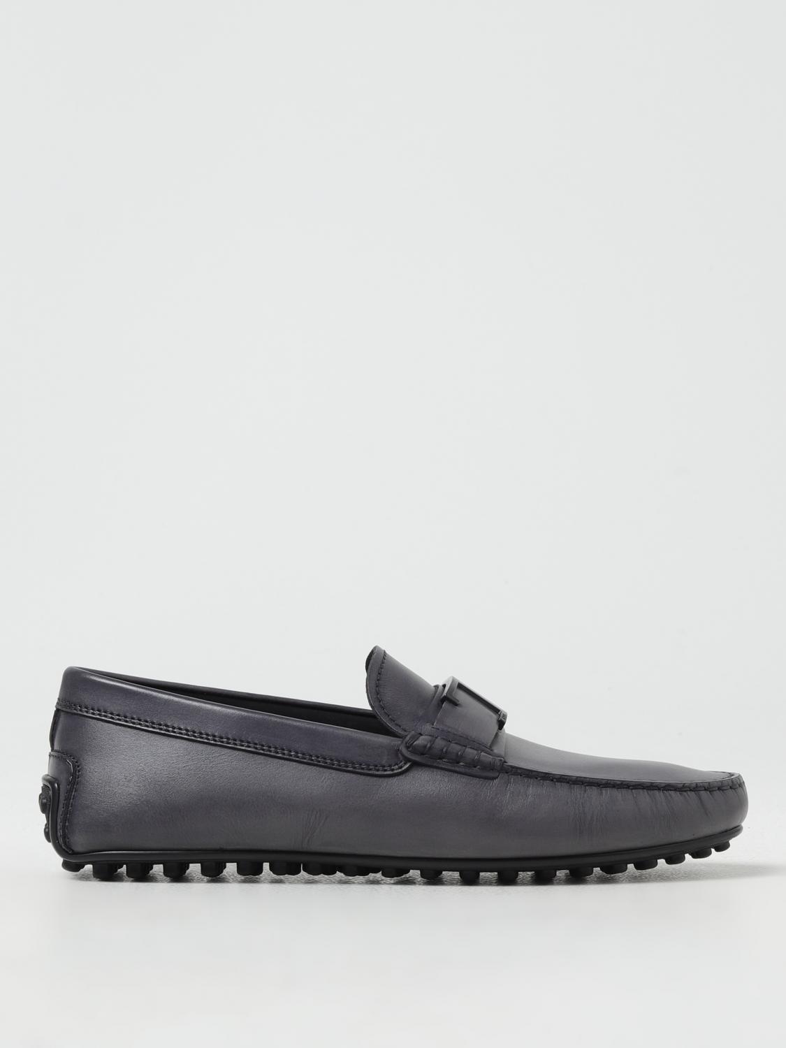 Shop Tod's Loafers  Men Color Smoke Grey