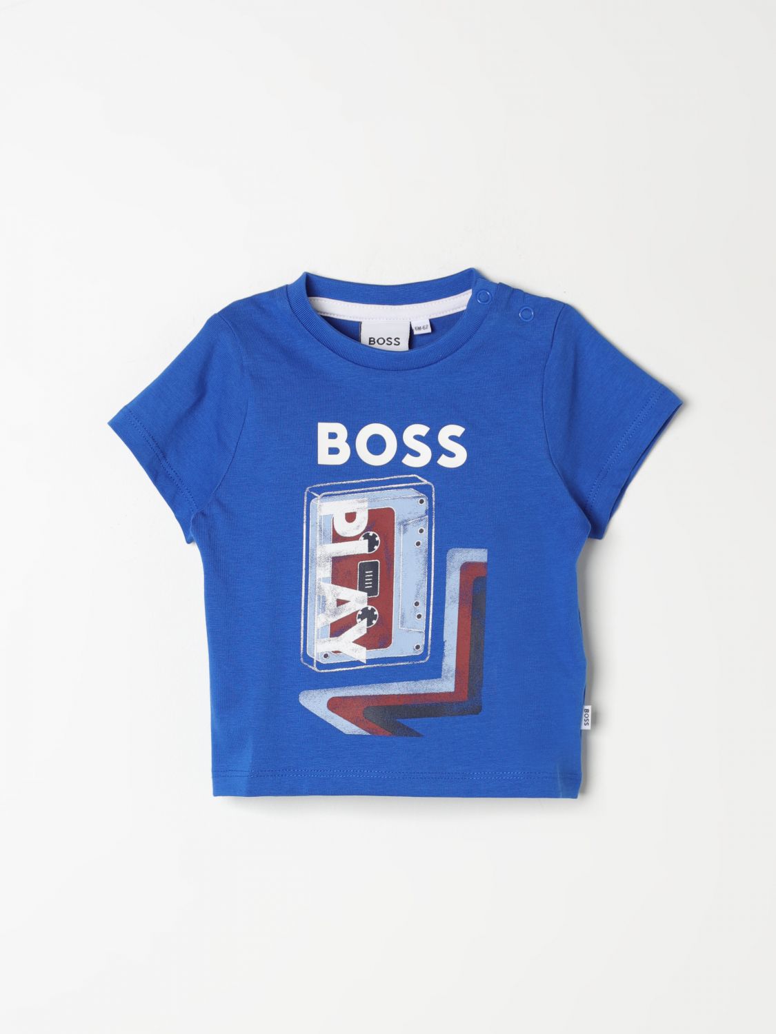 Bosswear T-shirt Boss Kidswear Kids Color Royal Blue