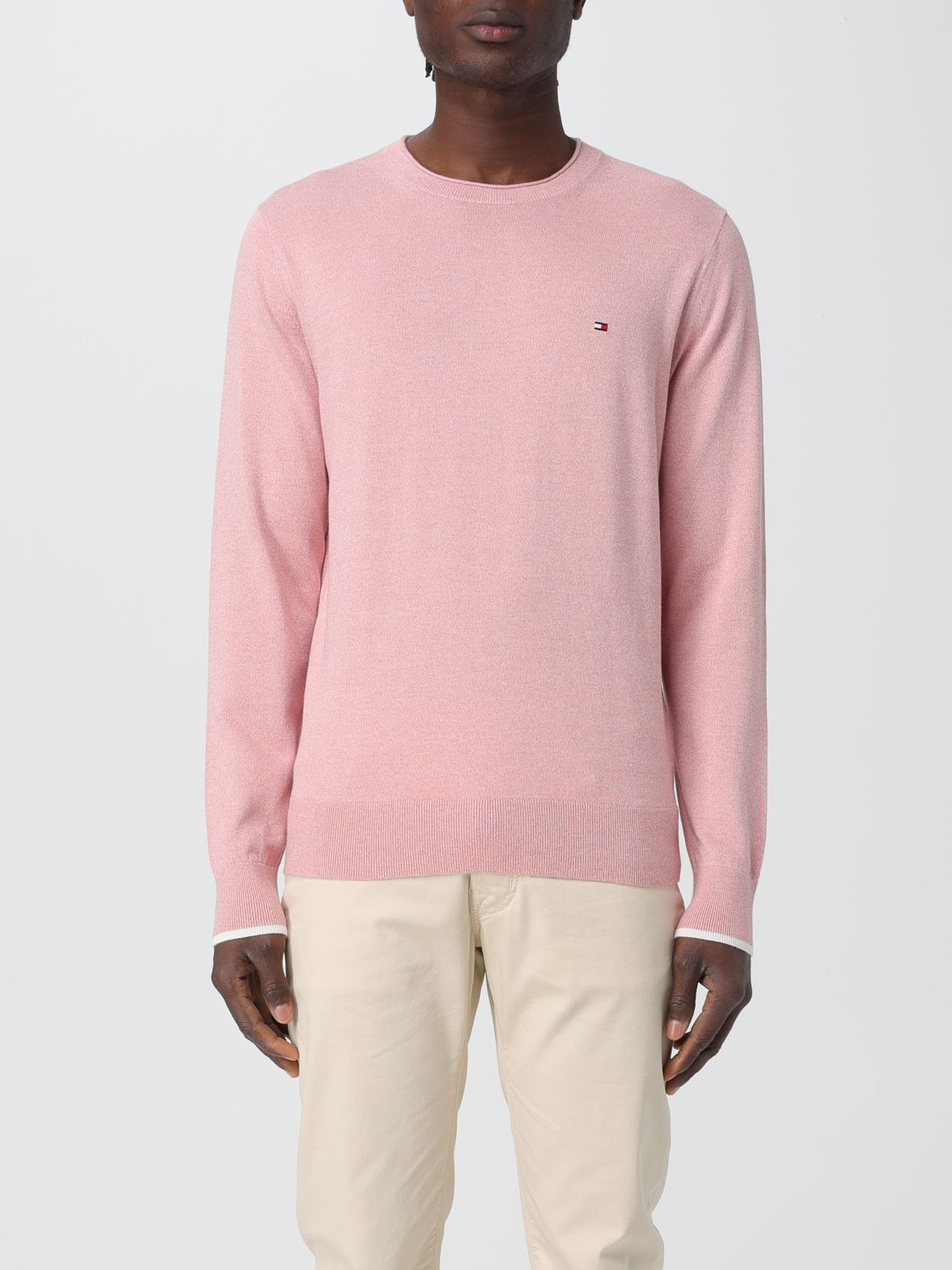 Shop Tommy Hilfiger Sweater  Men Color Pink