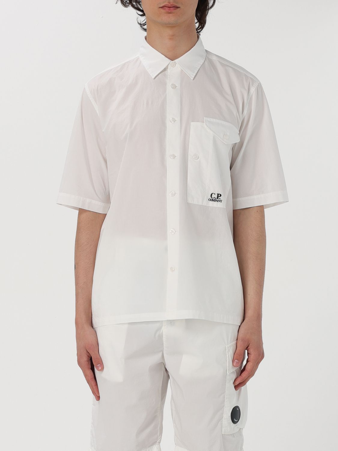 Shop C.p. Company Shirt  Men Color White