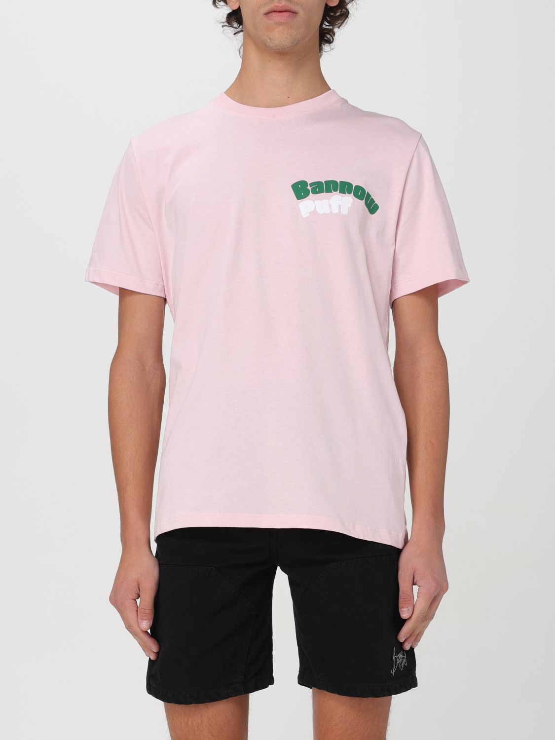 T恤 BARROW 男士 颜色 粉色
