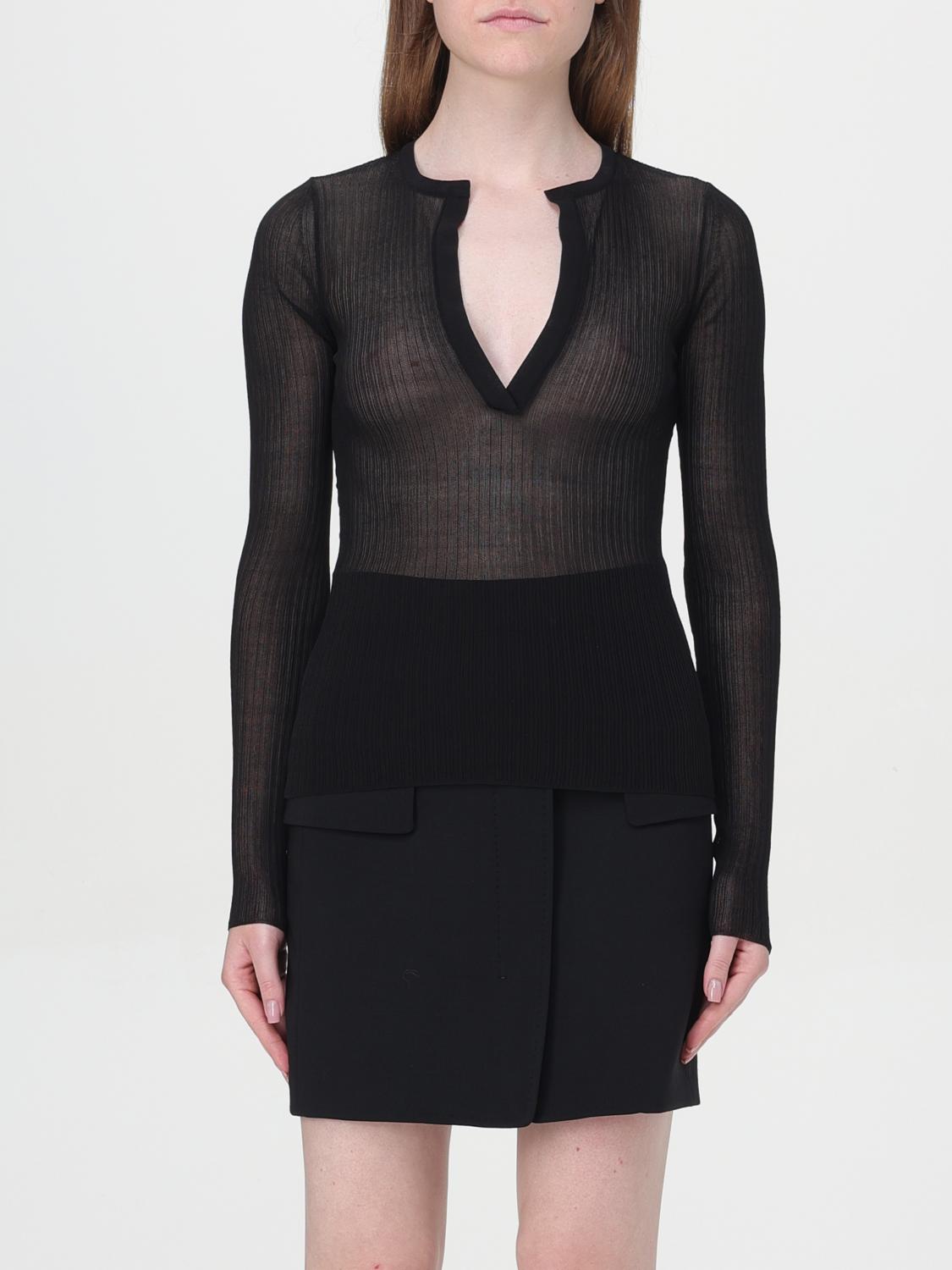 Max Mara Sweater Woman Black In Black
