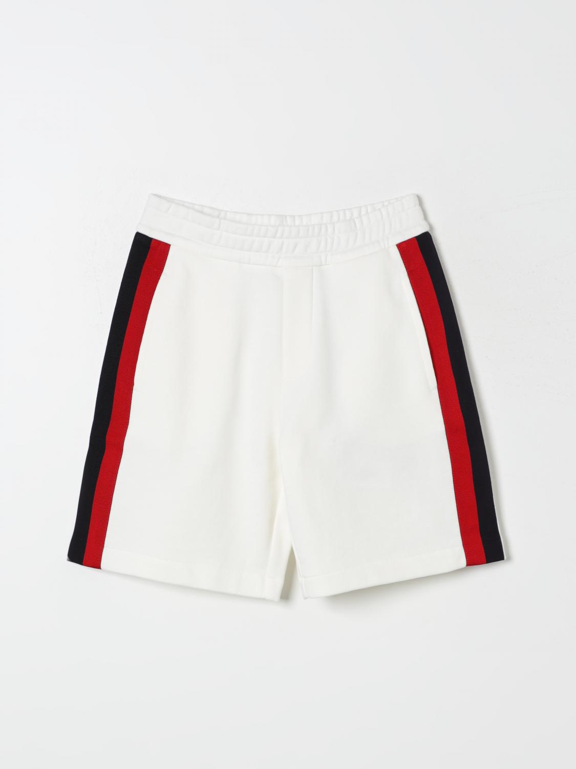 Shop Moncler Shorts  Kids Color Beige