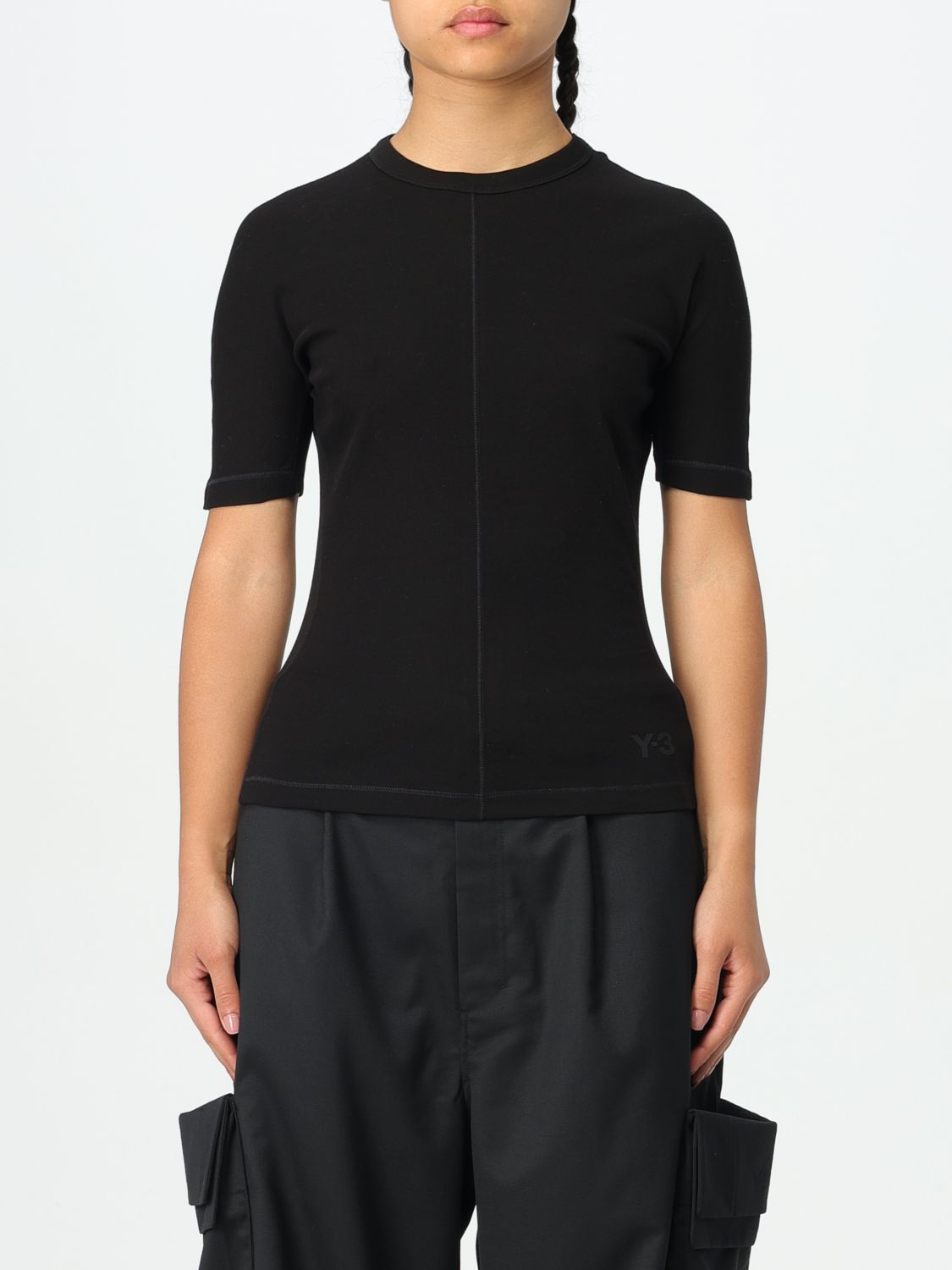 Y-3 T-shirt  Woman Color Black