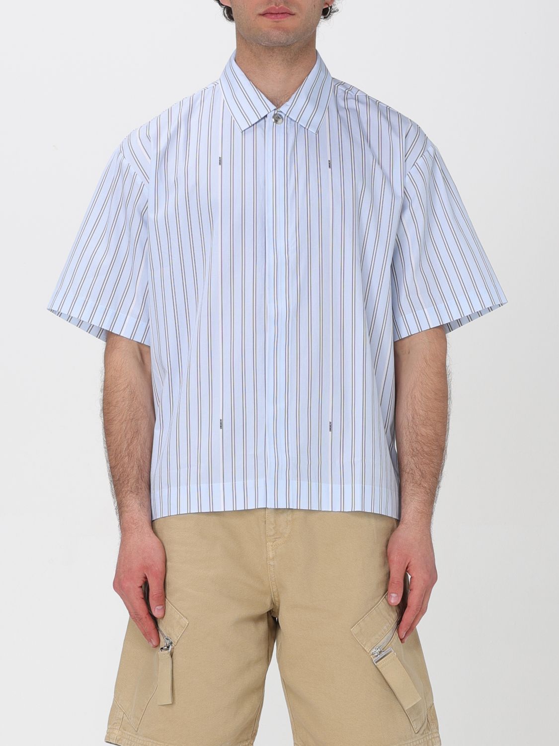 Shop Jacquemus Shirt  Men Color White