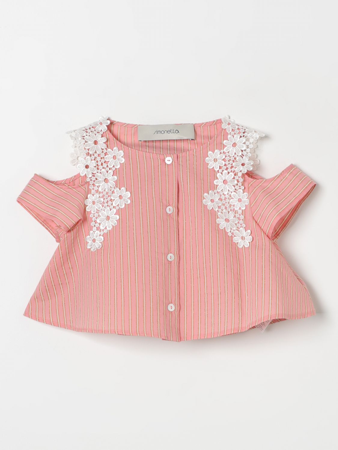 Shop Simonetta Shirt  Kids Color Pink