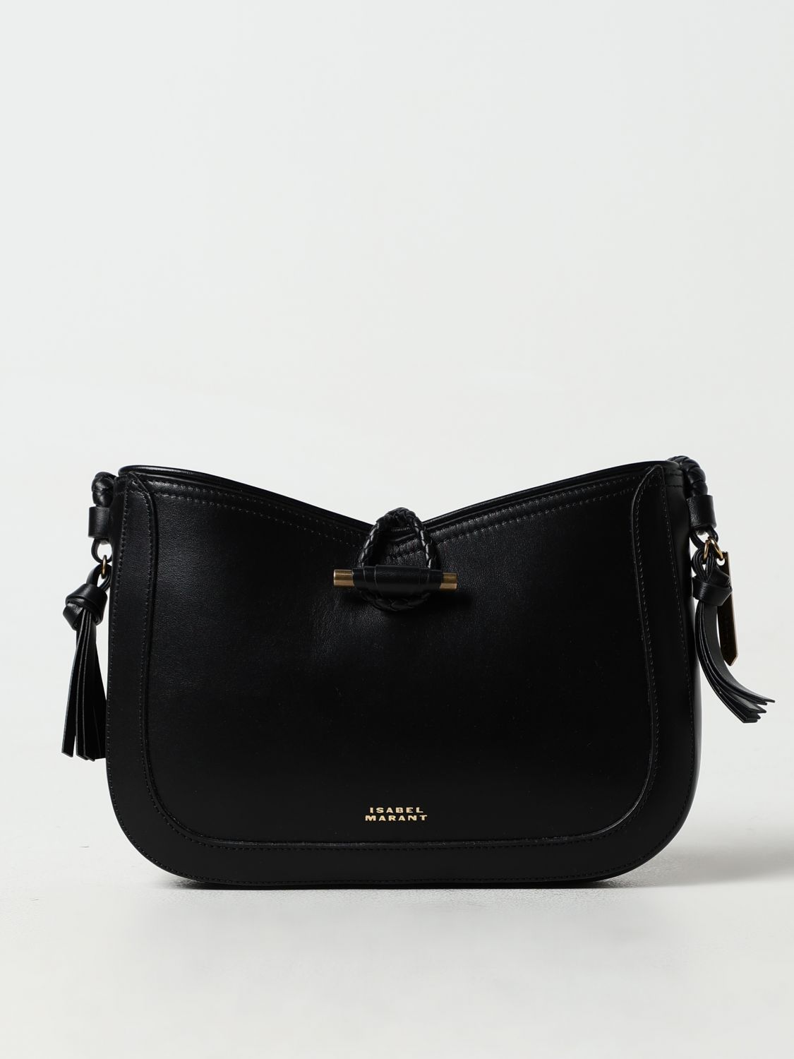 Shop Isabel Marant Shoulder Bag  Woman Color Black