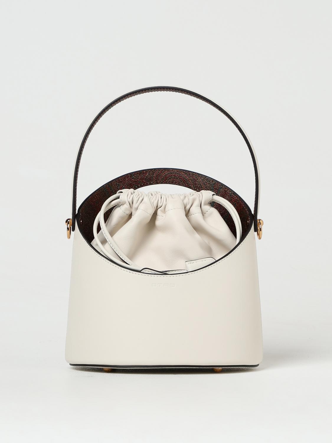 Shop Etro Handbag  Woman Color Yellow Cream