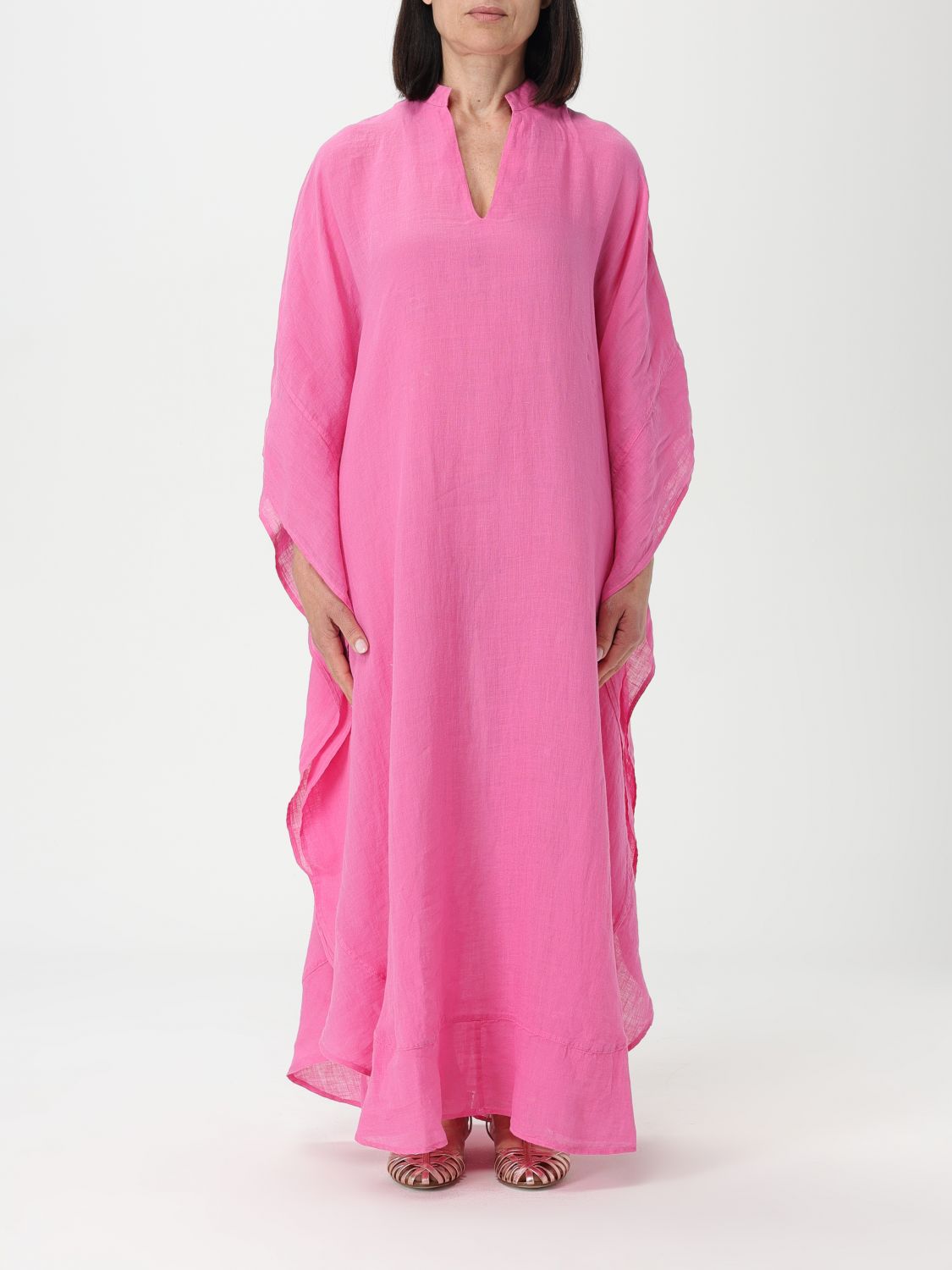 120% Lino Jacket  Woman Color Pink