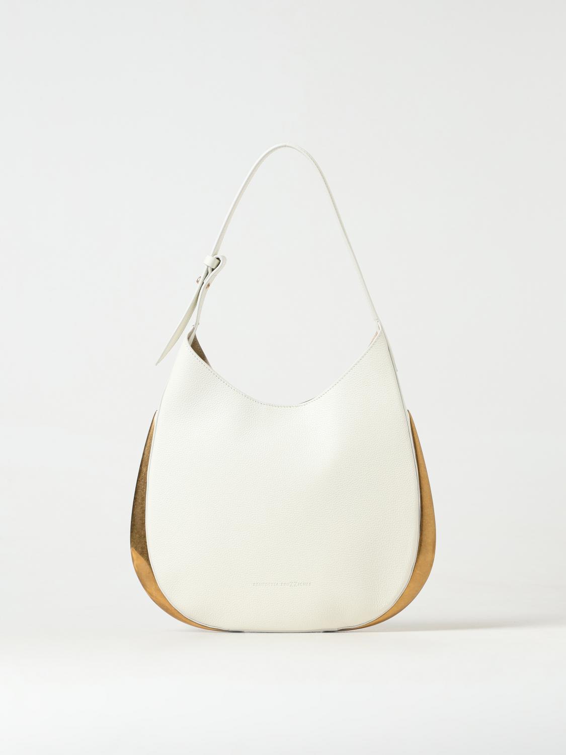 Shop Benedetta Bruzziches Handbag  Woman Color White