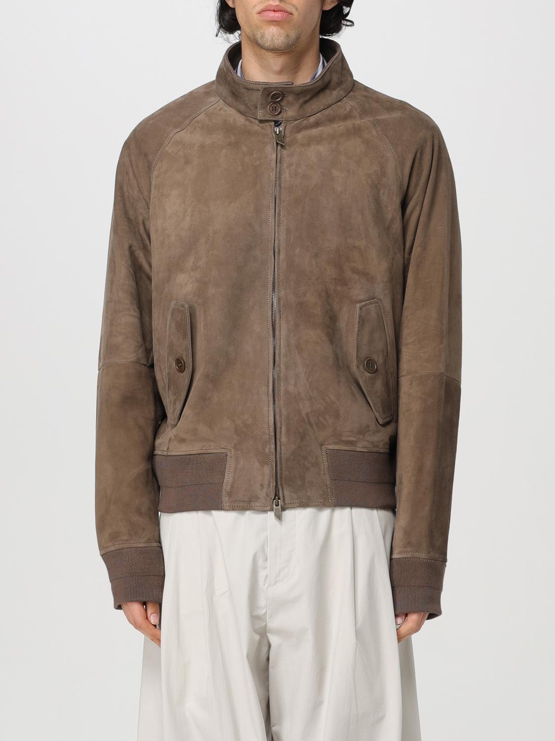 Shop Salvatore Santoro Jacket  Men Color Brown