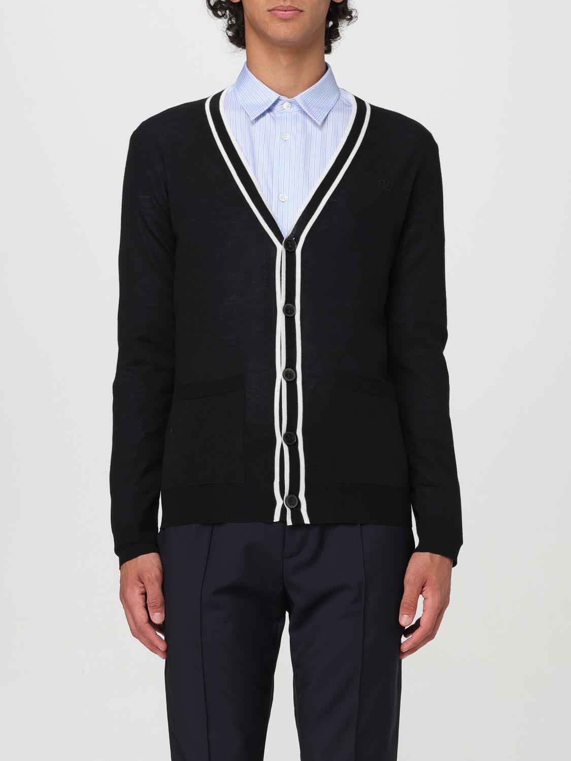 Cardigan VALENTINO Men color Black