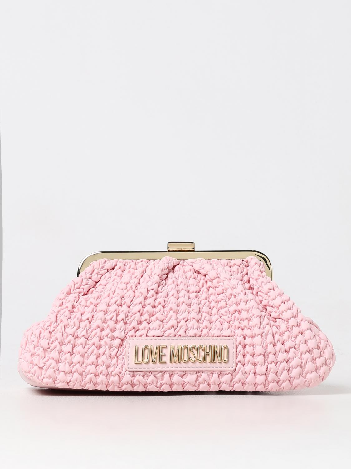 Shop Love Moschino Handbag  Woman Color Pink