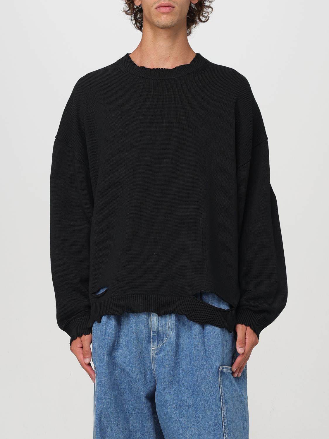 Shop Helmut Lang Sweater  Men Color Black In Schwarz