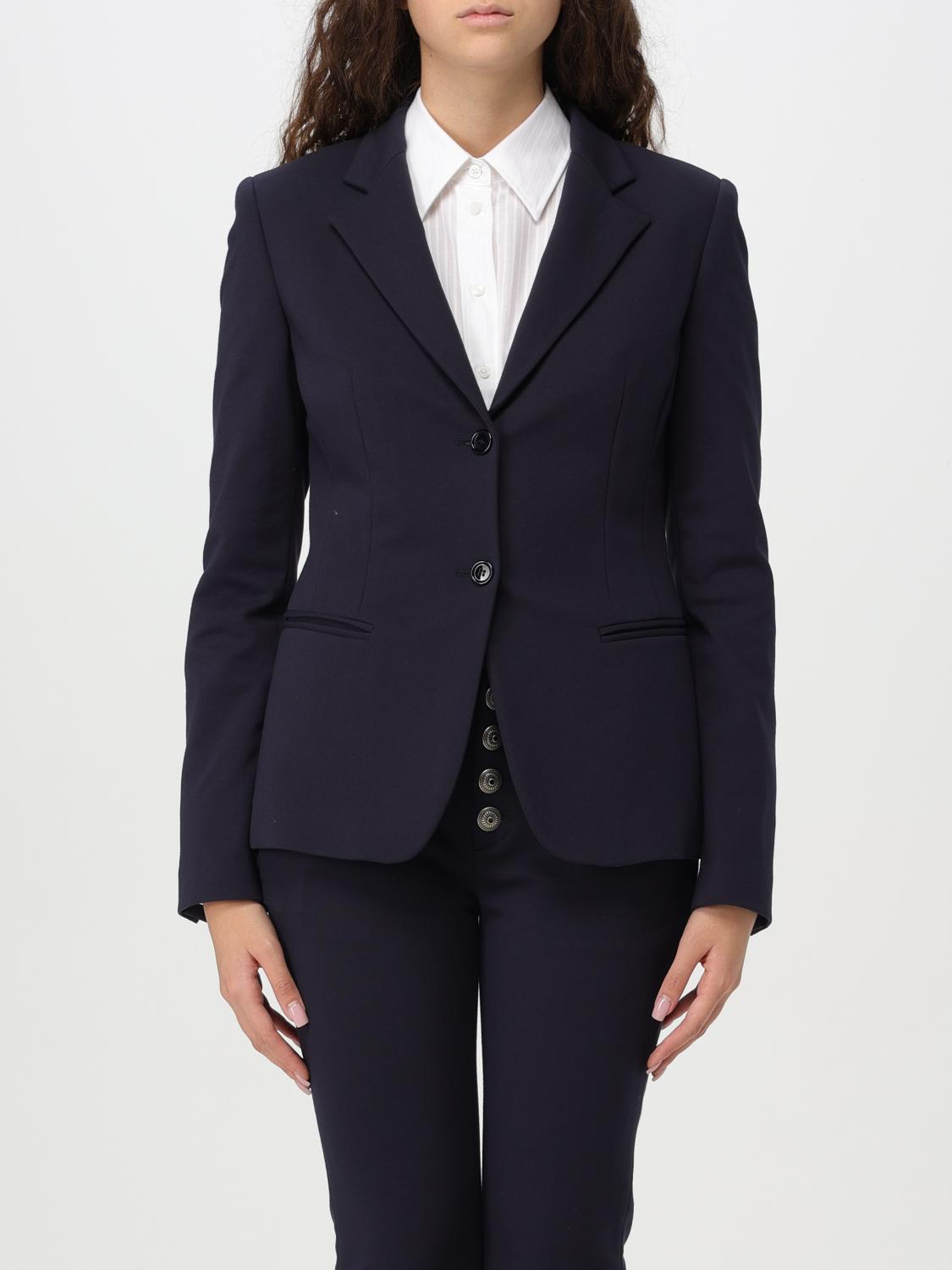 Dondup Blazer Woman Color Blue In Blau