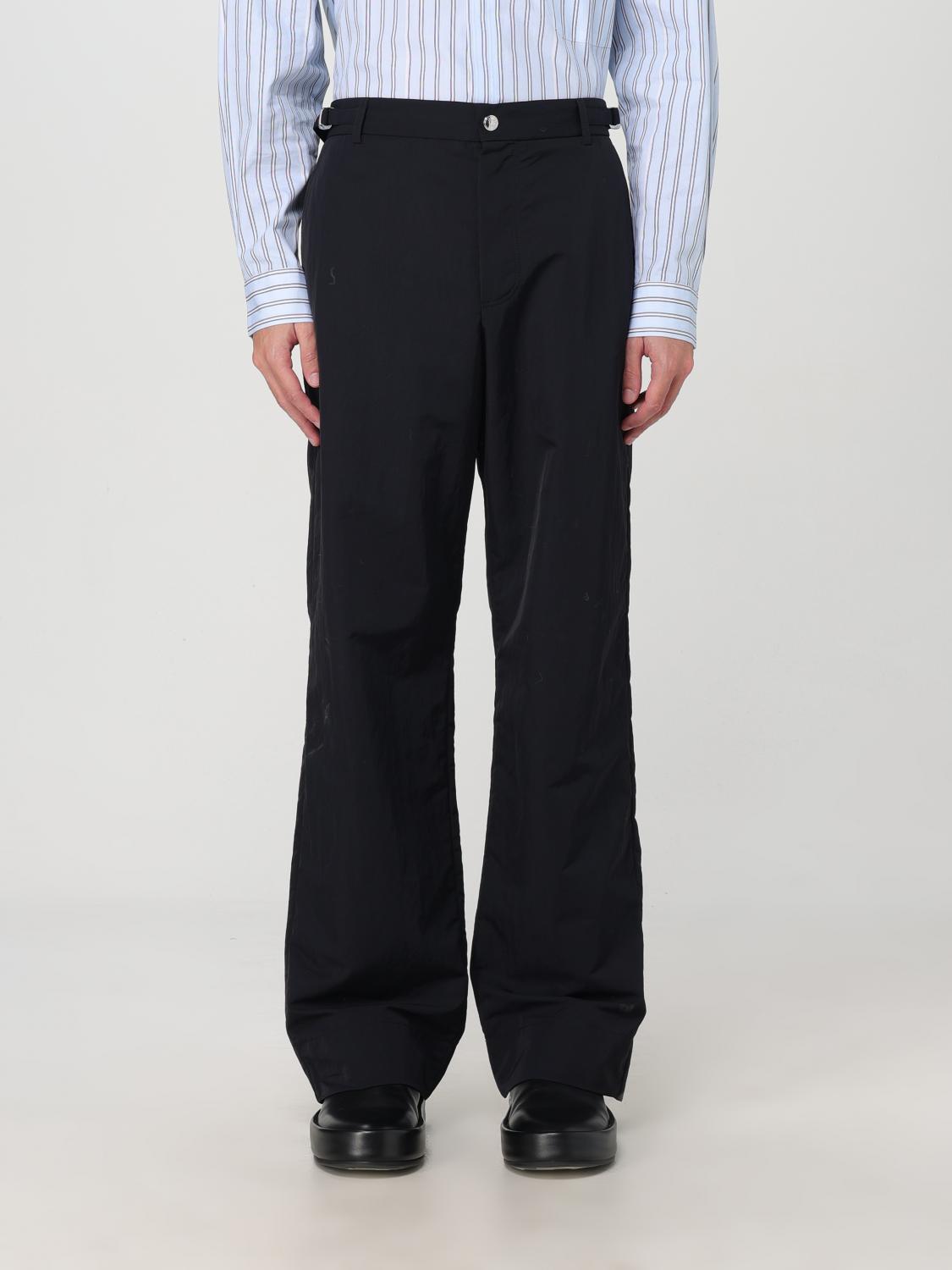 Jacquemus Pants Men Color Black In Schwarz
