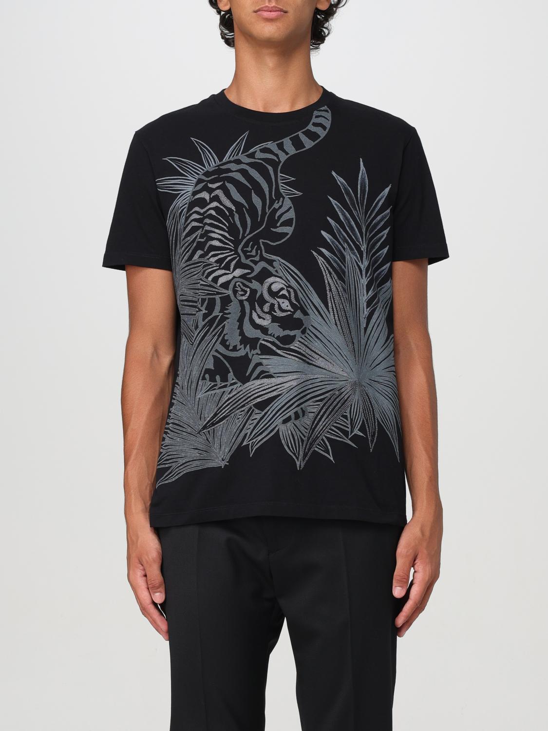 Shop Etro T-shirt  Men Color Black In Schwarz