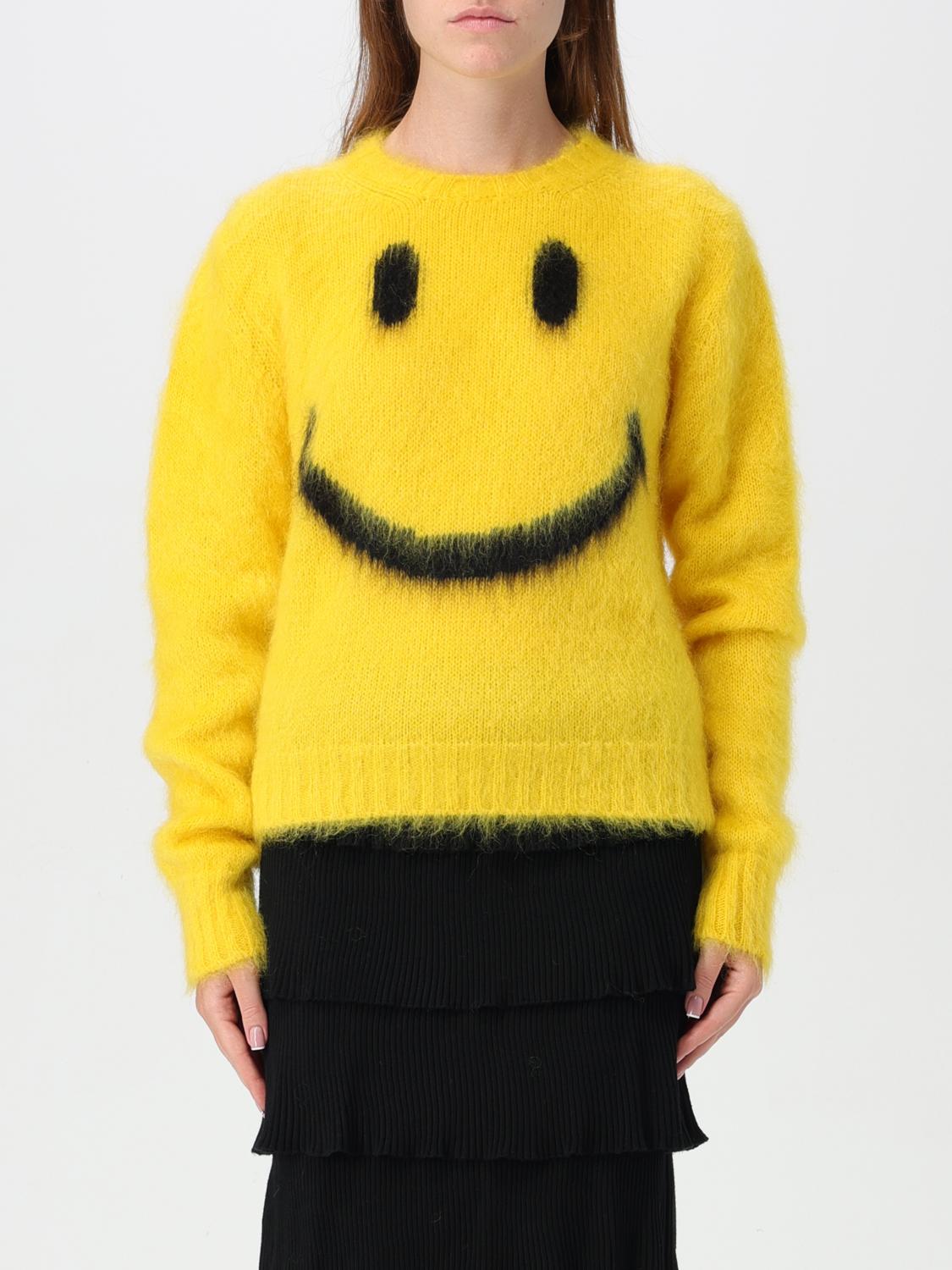 Shop Moschino Couture Sweater  Woman Color Yellow In Gelb