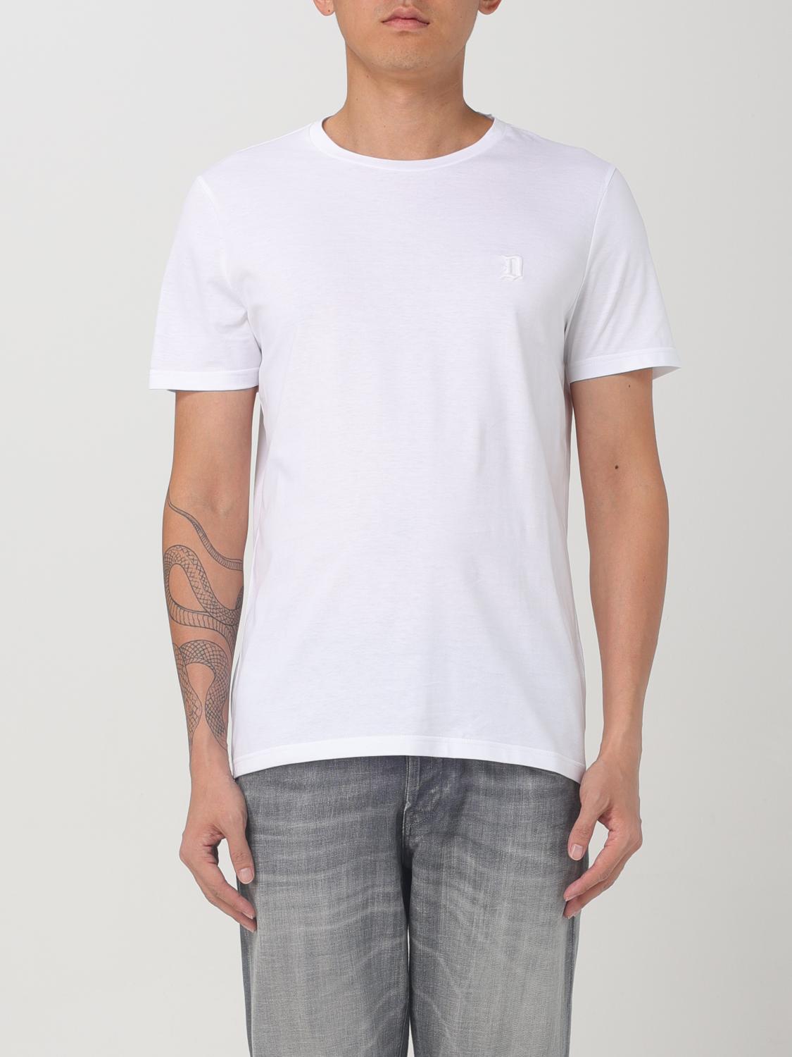 Dondup T-shirts And Polos White In Weiss