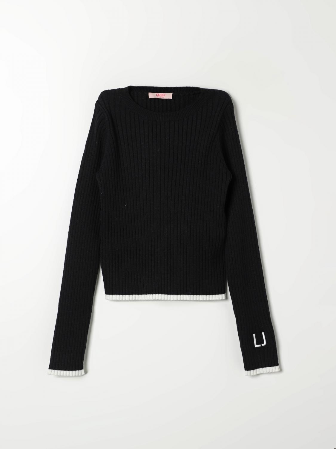 LIU •JO SWEATER LIU JO KIDS COLOR BLACK f92360002