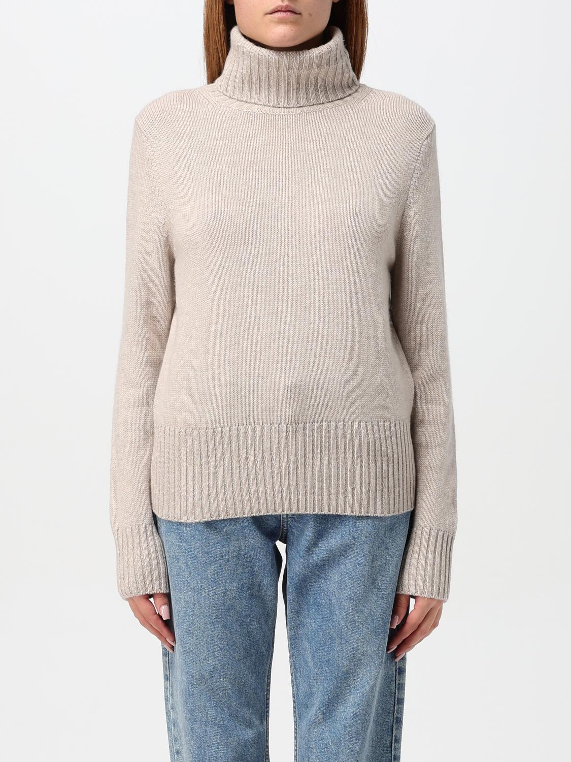 Shop Allude Sweater  Woman Color Beige