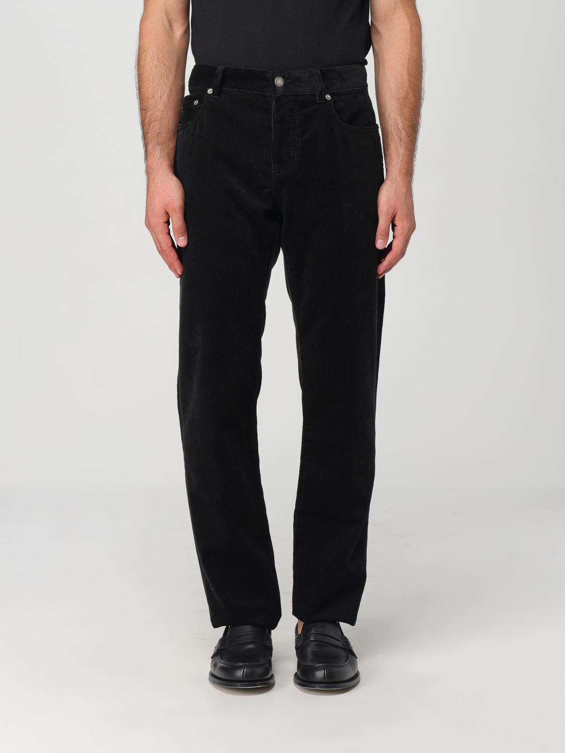 Shop Saint Laurent Jeans  Men Color Black In Schwarz