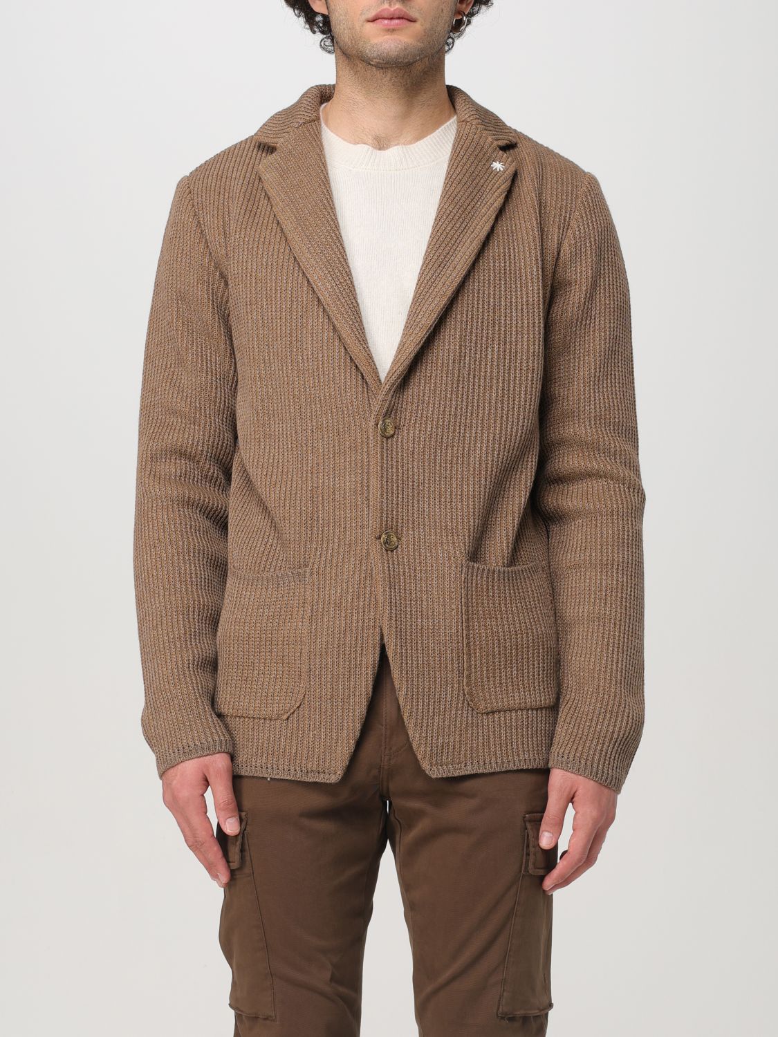 Manuel Ritz Blazer  Men Color Camel In Brown