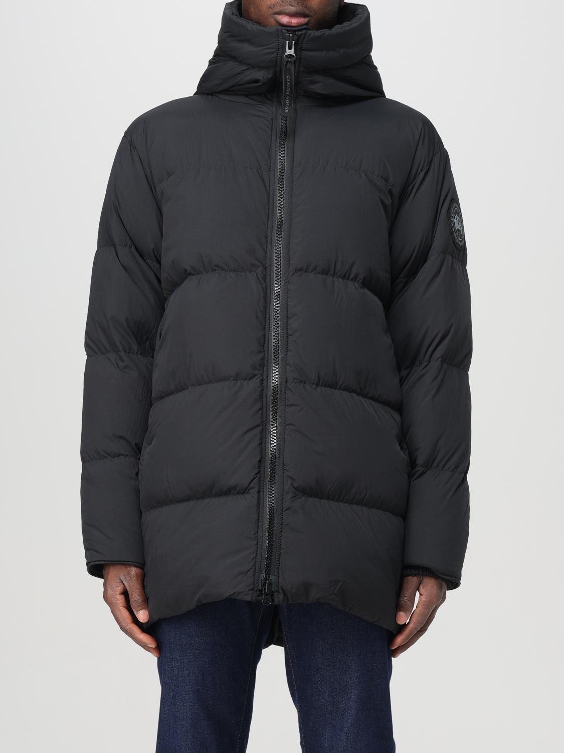 Shop Canada Goose Jacket  Men Color Black In Schwarz