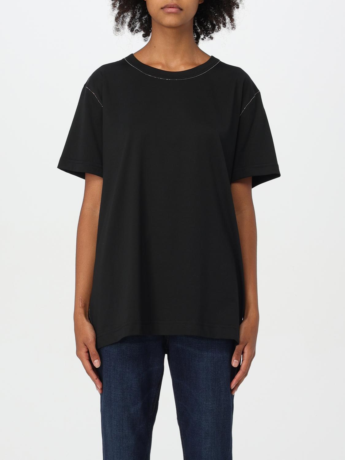 T-Shirt FABIANA FILIPPI Woman color Black