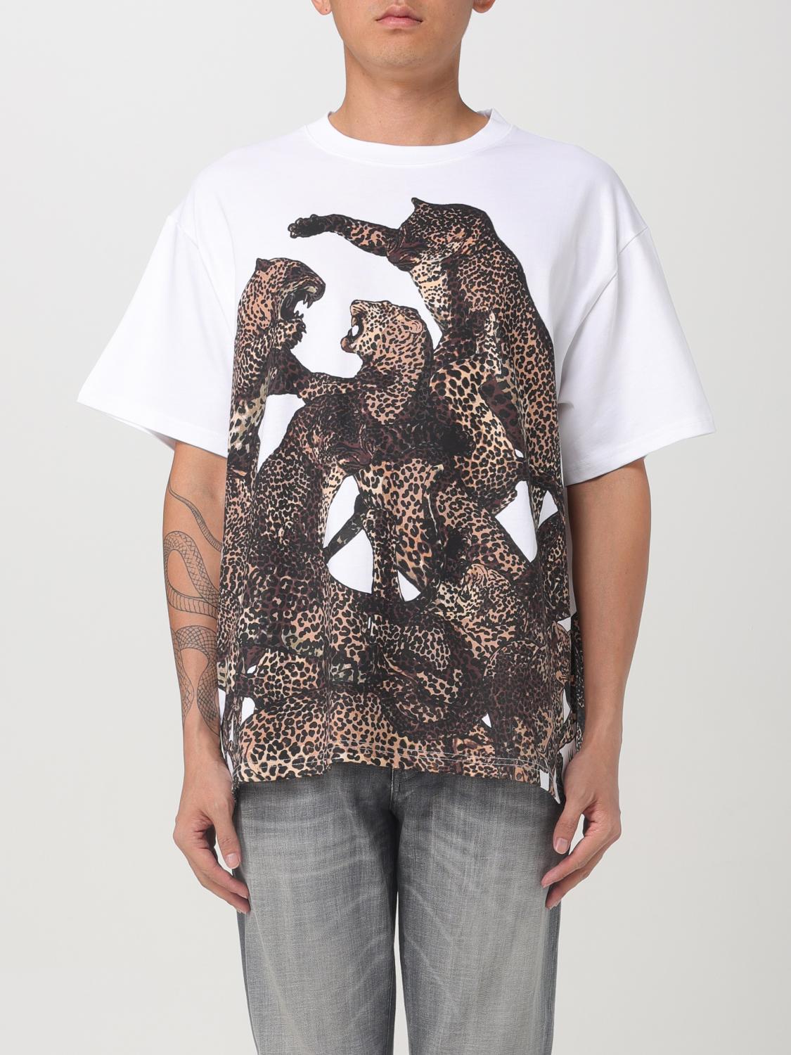Just Cavalli T-shirt Men Color White In Weiss
