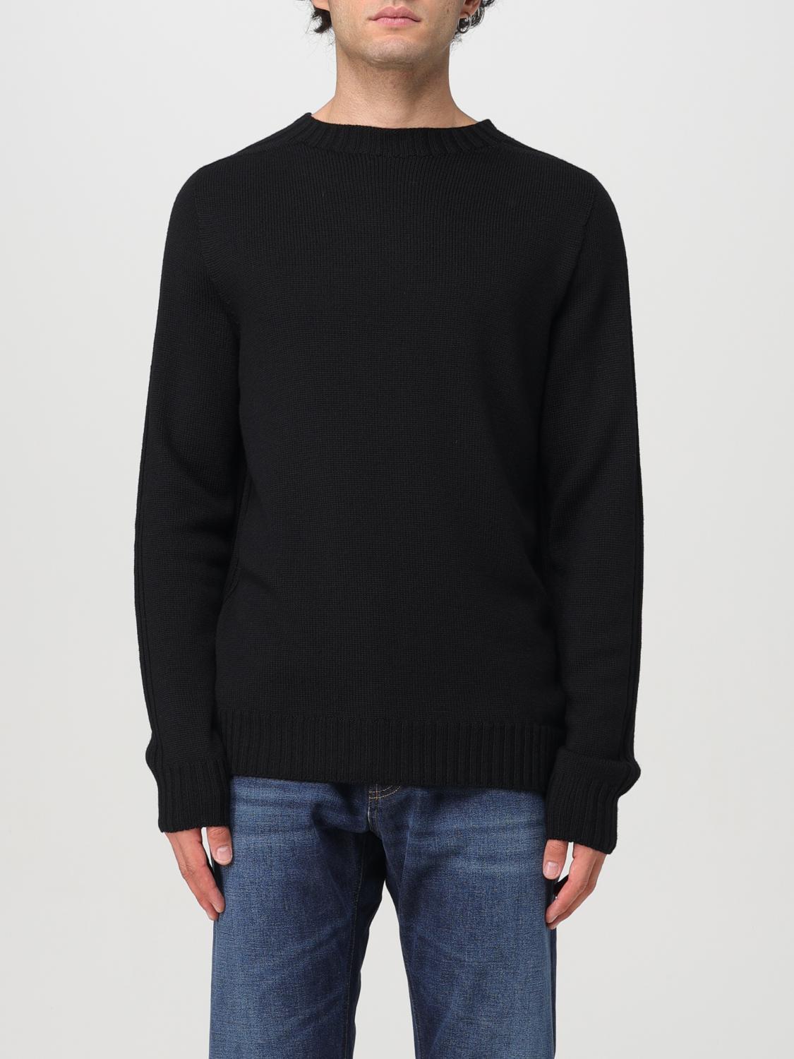 Shop Dondup Sweater  Men Color Black In Schwarz