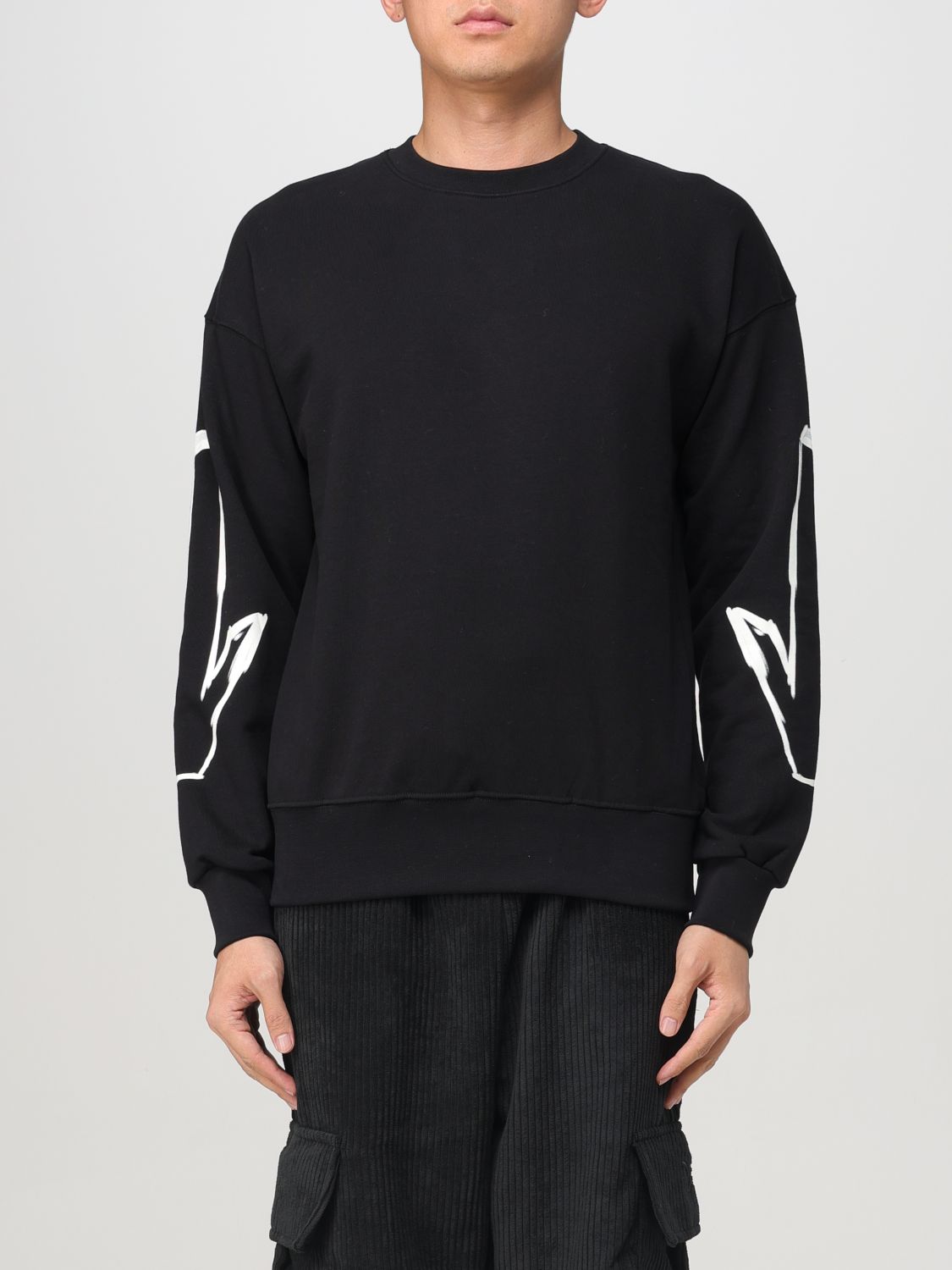 Shop Disclaimer Sweater  Men Color Black In Schwarz