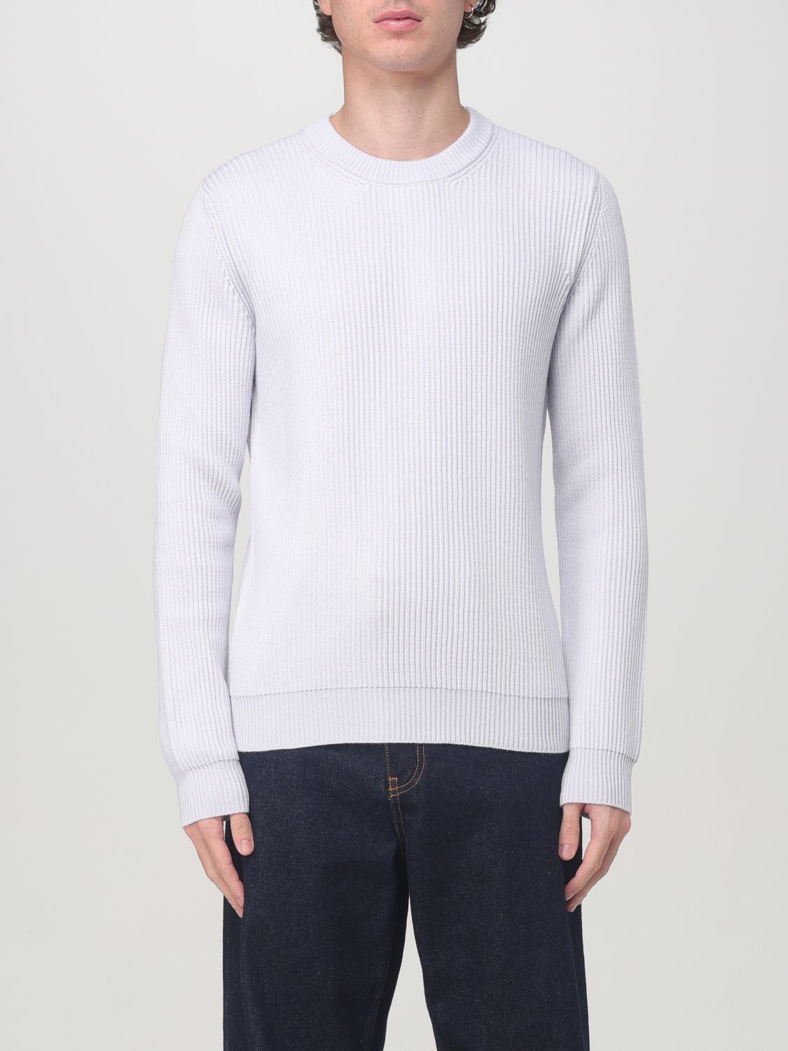 Roberto Collina Sweater  Men Color Grey In Grau