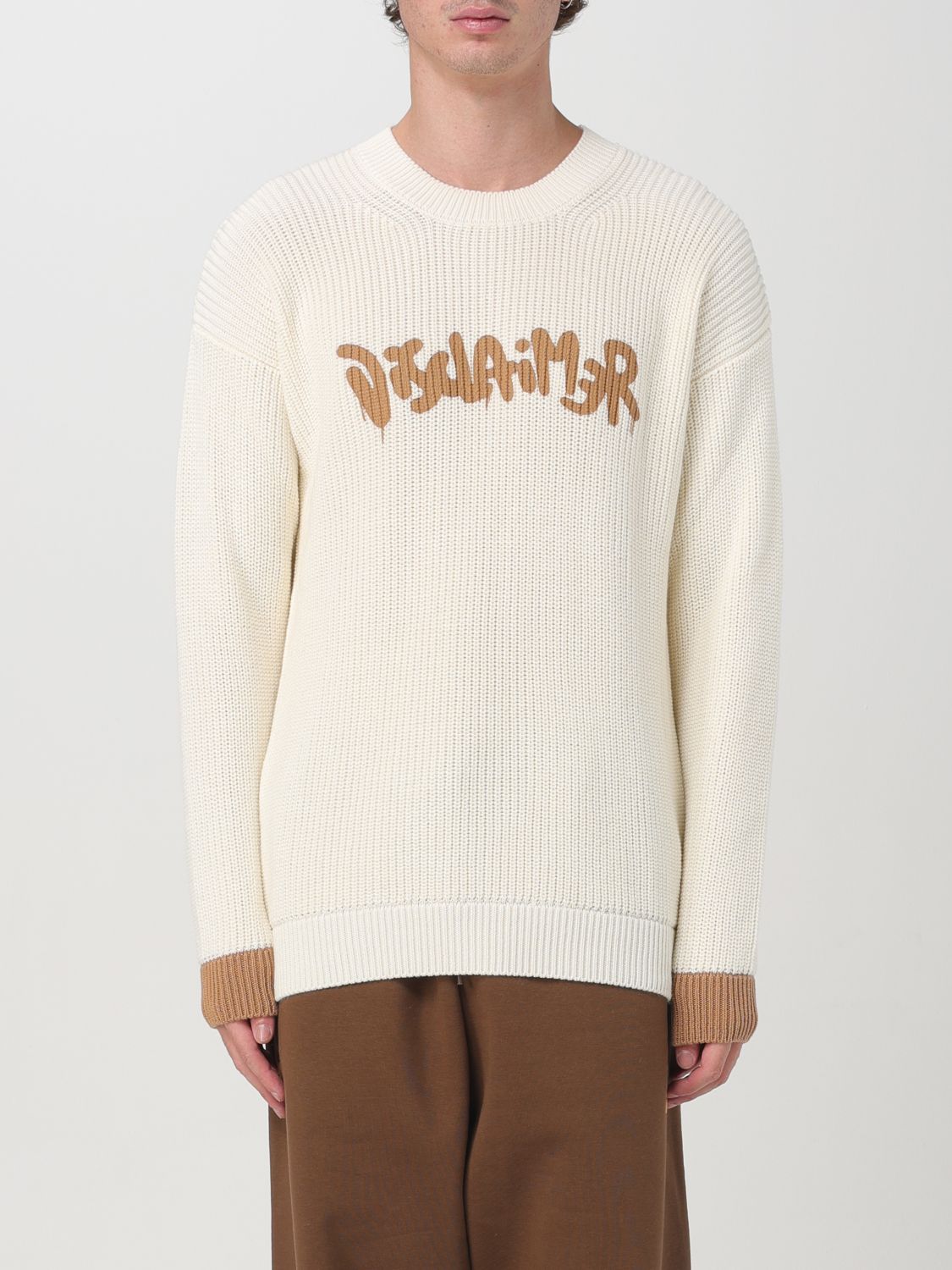 Shop Disclaimer Sweater  Men Color Milk In Milch