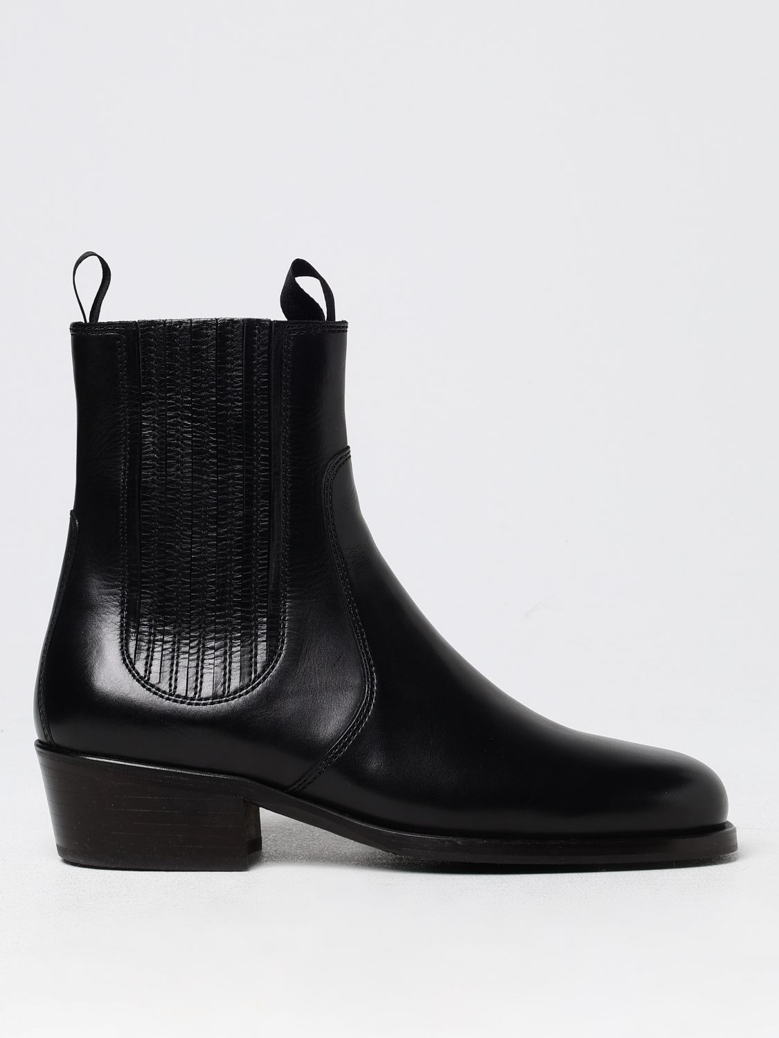 Shop Lemaire Boots  Men Color Black In Schwarz