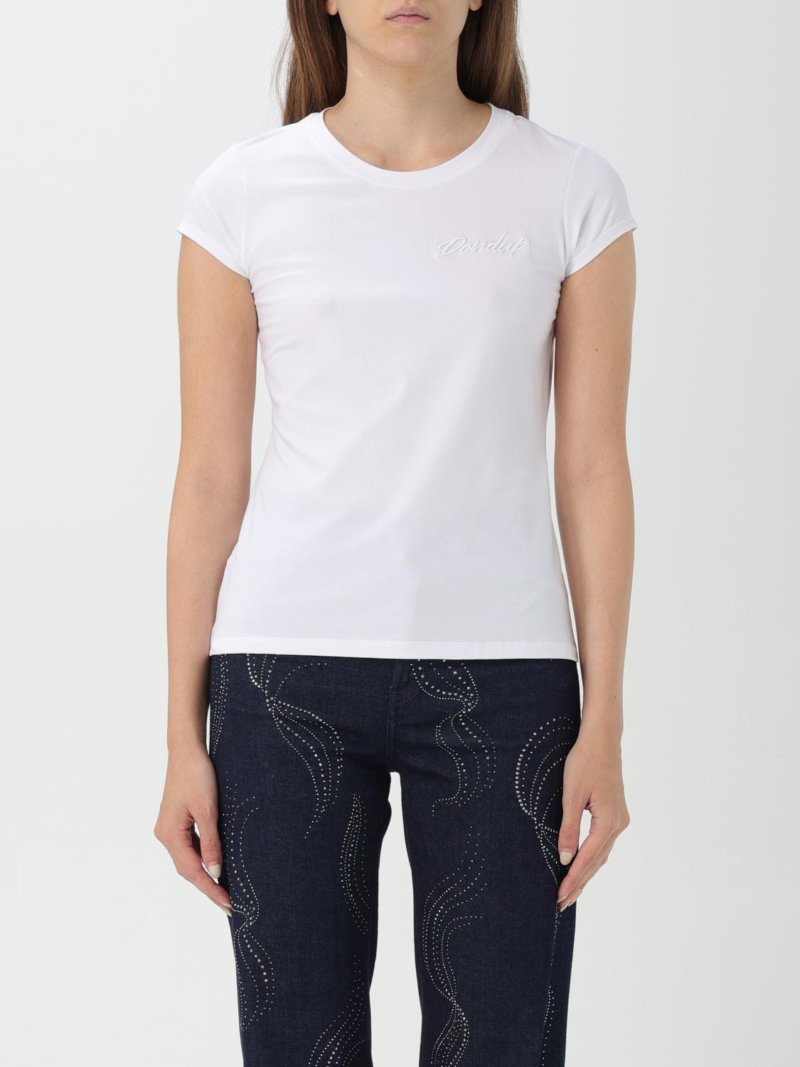 Dondup T-shirt Woman Color White In White