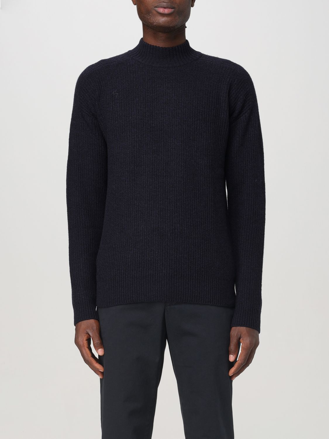 Shop Aspesi Sweater  Men Color Blue In Blau