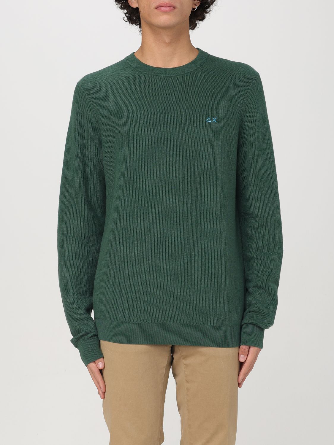 Sun 68 Sweater  Men Color Green