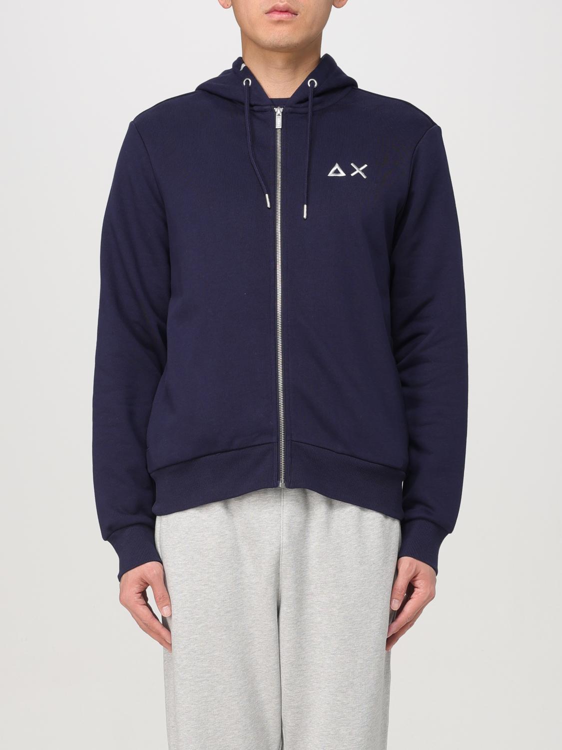 Sun 68 Sweater Men Color Blue In Blau