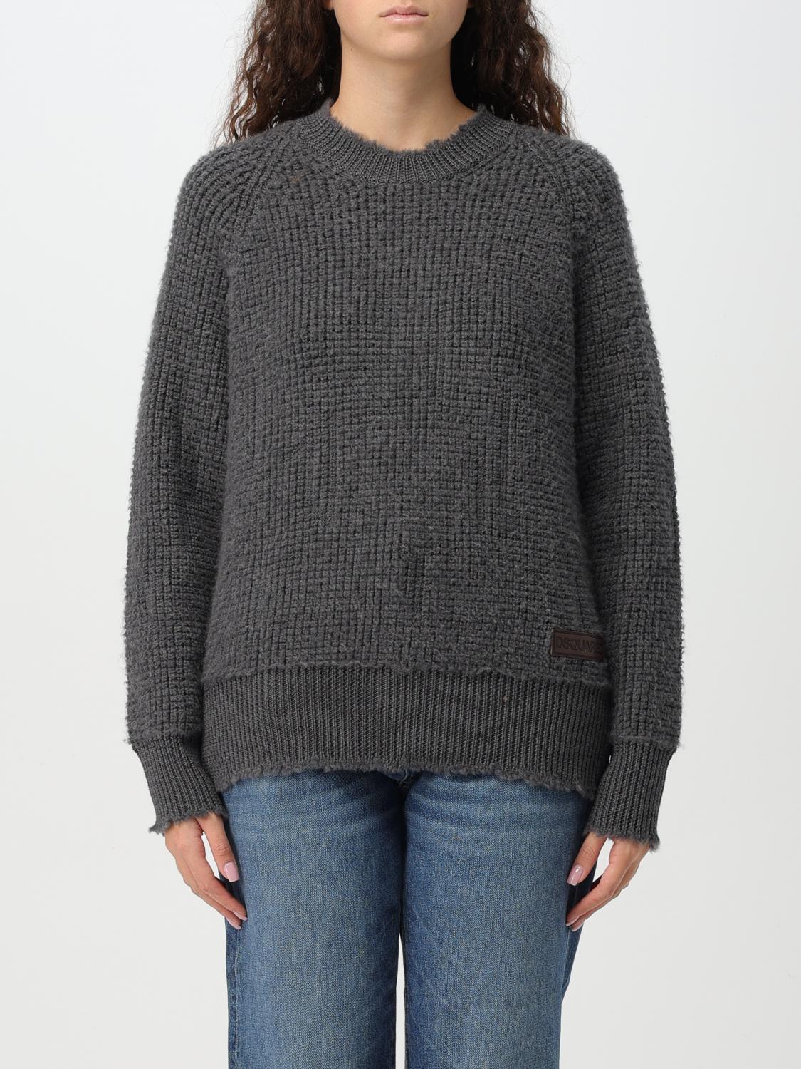 Dsquared2 Sweater Woman Color Grey In Grau