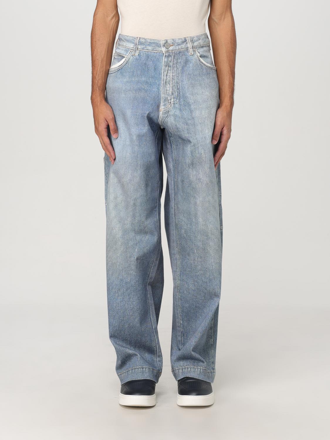 Emporio Armani Trousers  Men Colour Denim