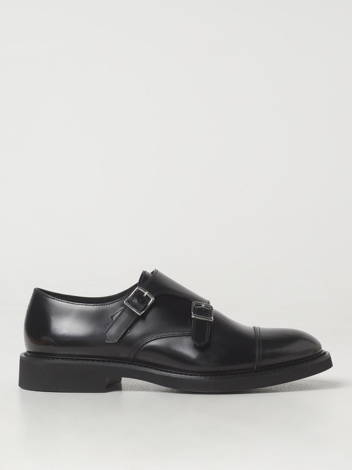 Shop Doucal's Loafers  Men Color Black In 黑色